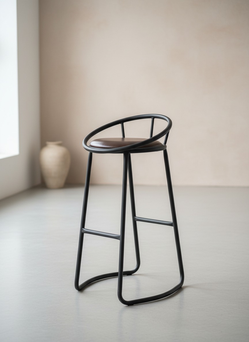 Modern Metal Bar Taburesi