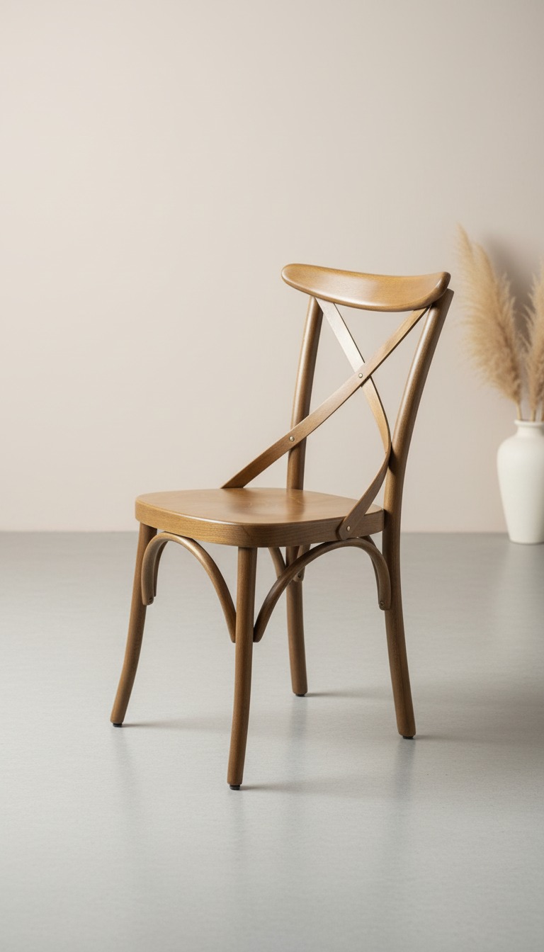 Masif Ahşap Tonet Sandalye