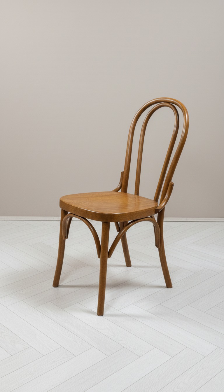 Retro Ahşap Tonet Sandalye