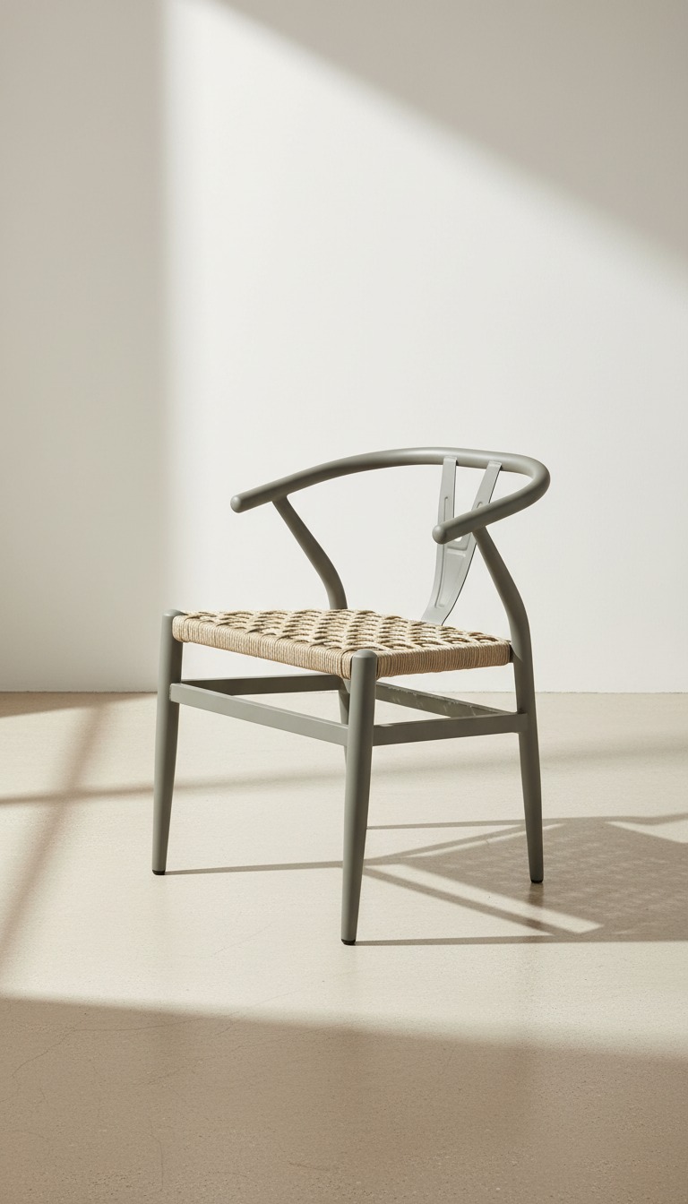 Wishbone Hasır Sandalye