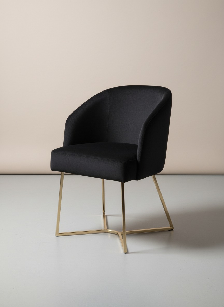 Modern Metal Ayaklı Sandalye