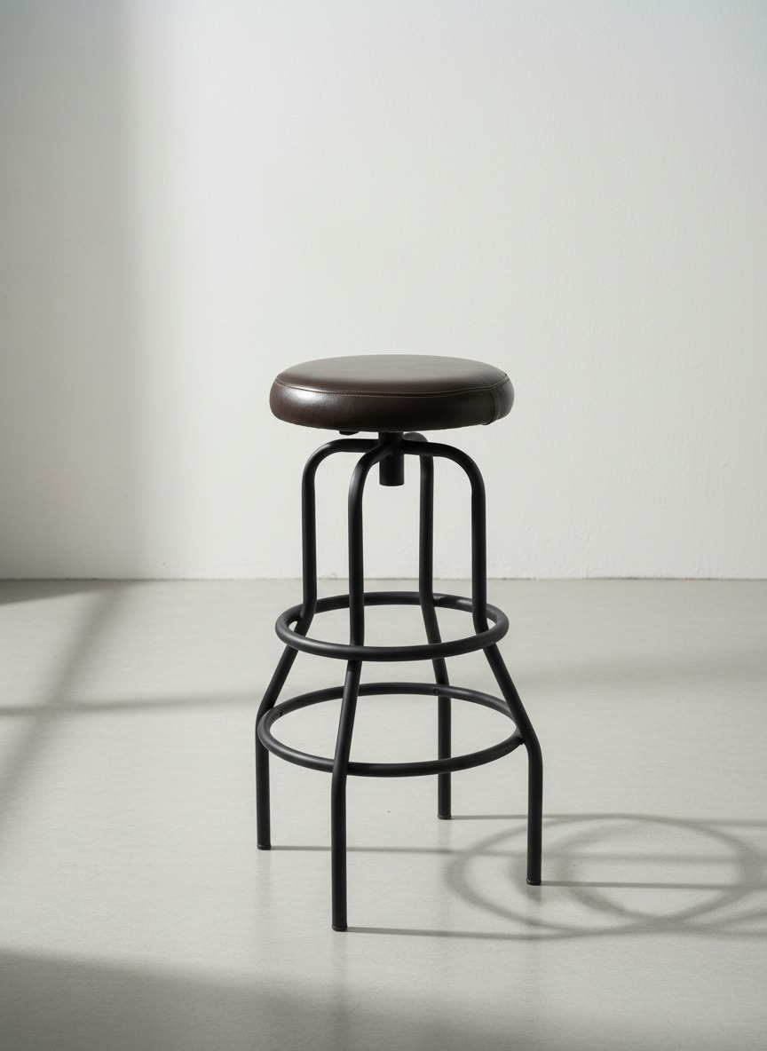 Endüstriyel Metal Bar Taburesi