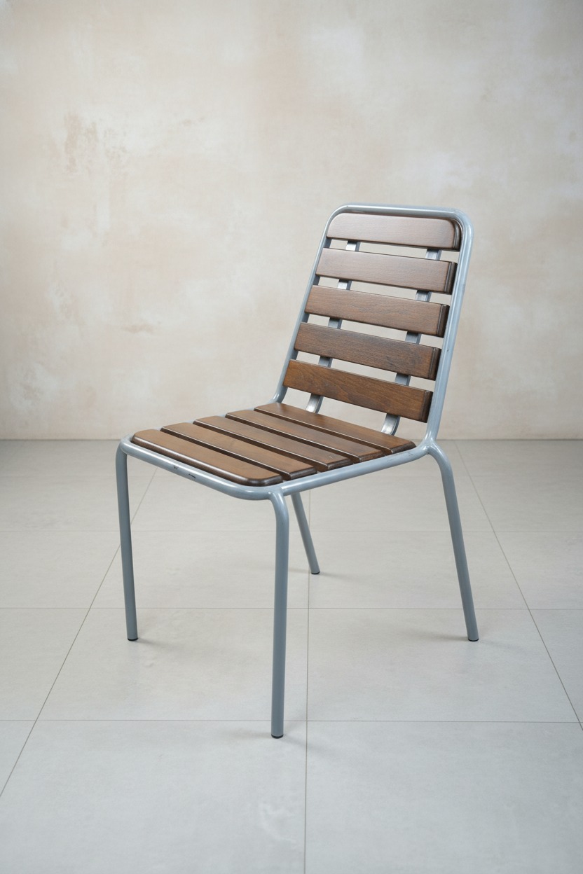 Vesta Metal Ahşap Sandalye