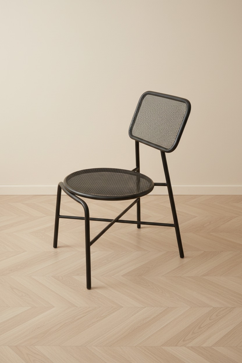 Endüstriyel Metal File Sandalye