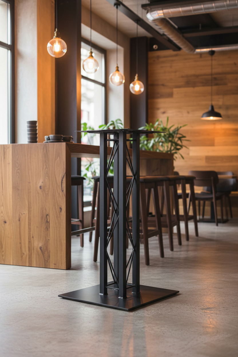 Strüktür Premium Bar Masa Ayağı (Truss Serisi)