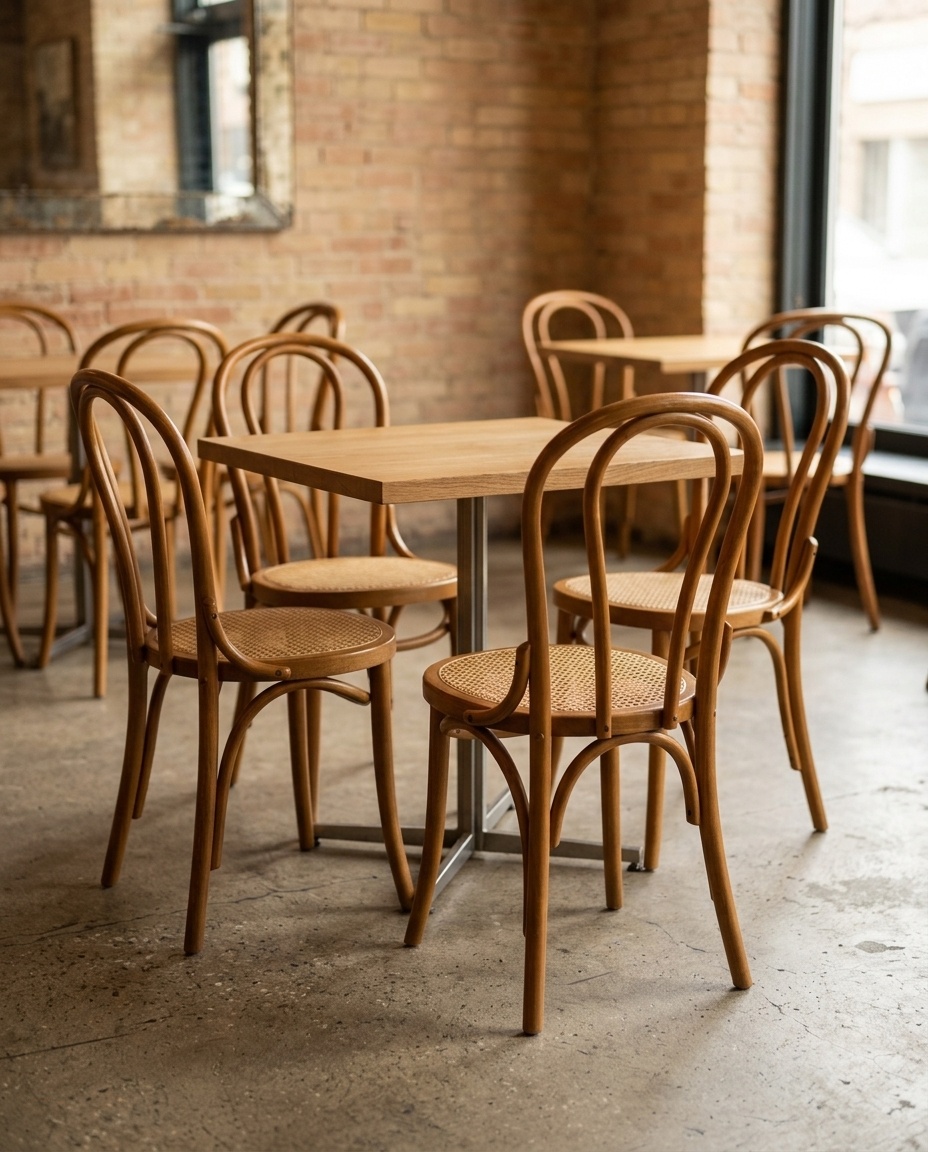 Siena Ahşap Restoran Sandalyesi