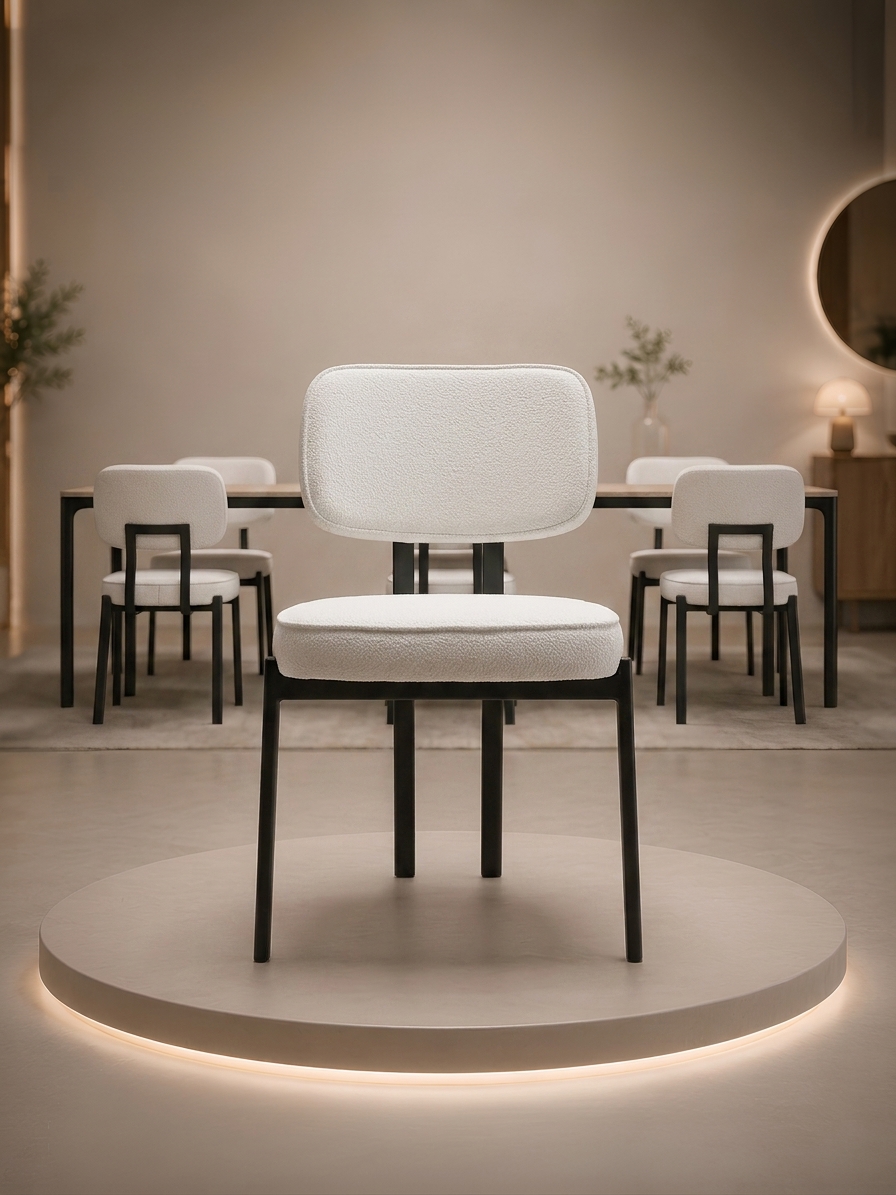 Luxe Metal Ayaklı Sandalye
