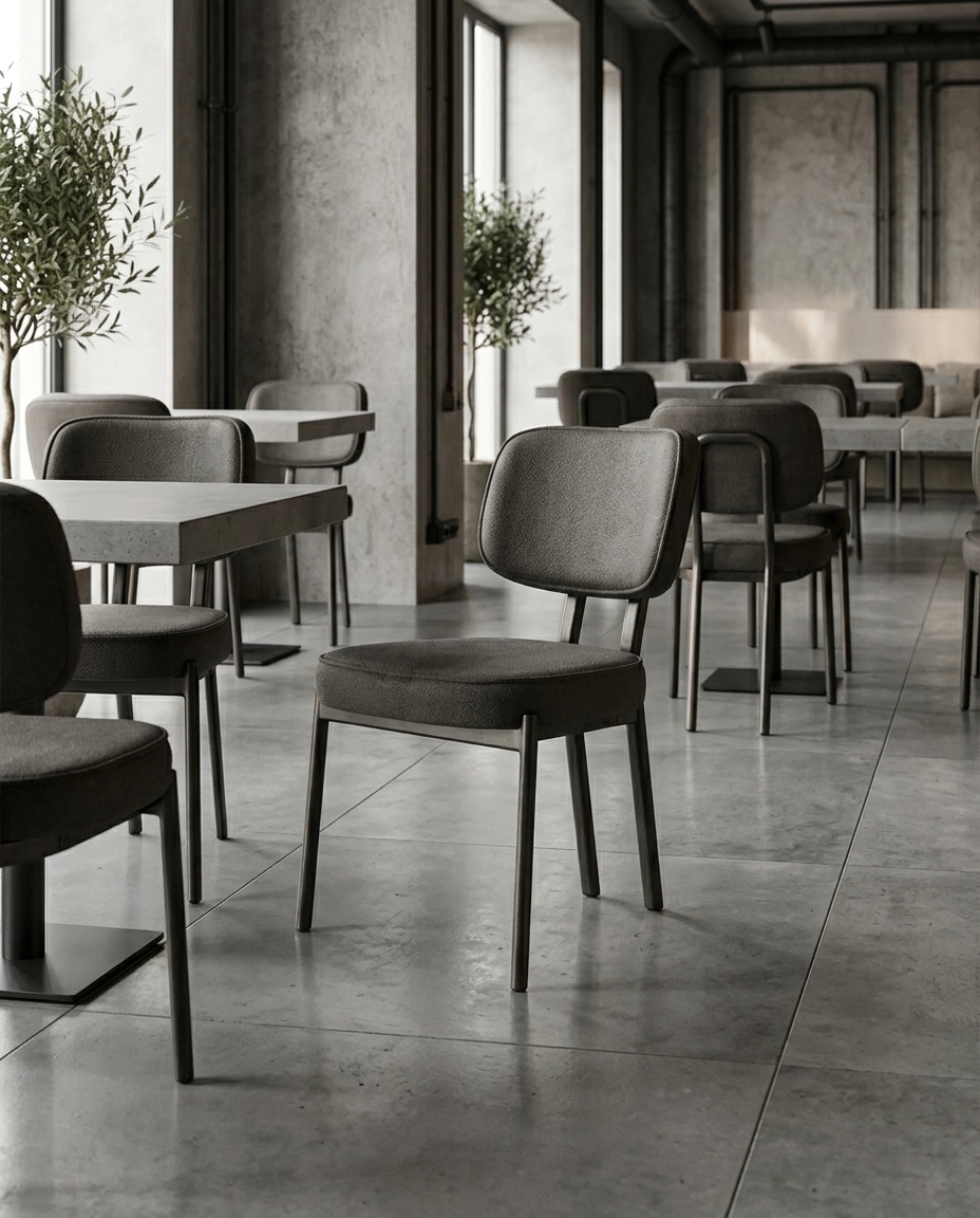 Luxe Metal Ayaklı Sandalye