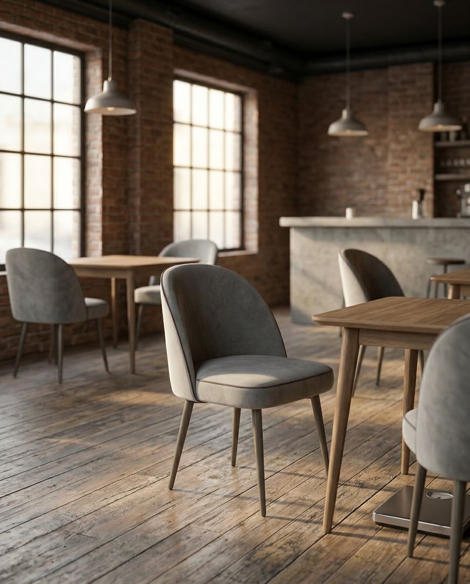Loft Metal Ayaklı Sandalye