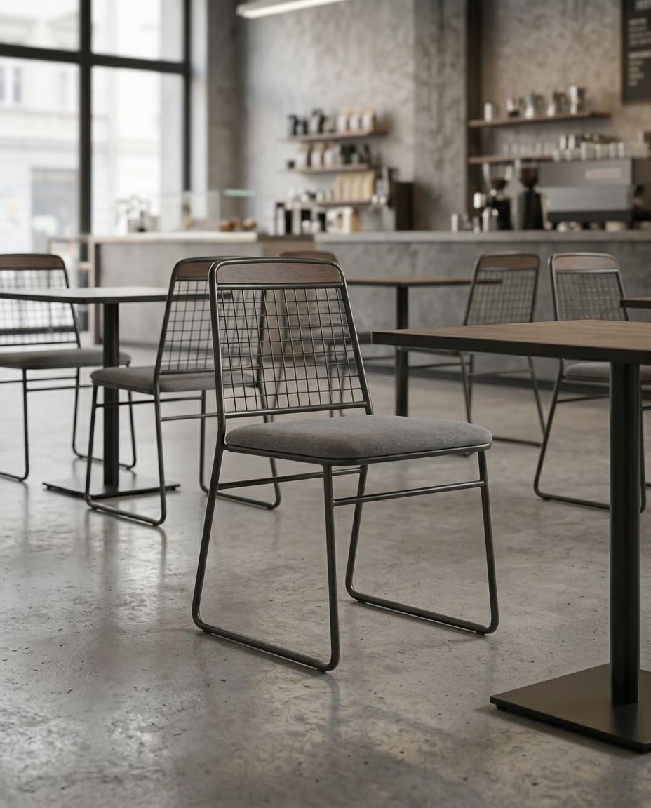 Loft Metal Tel Sandalye