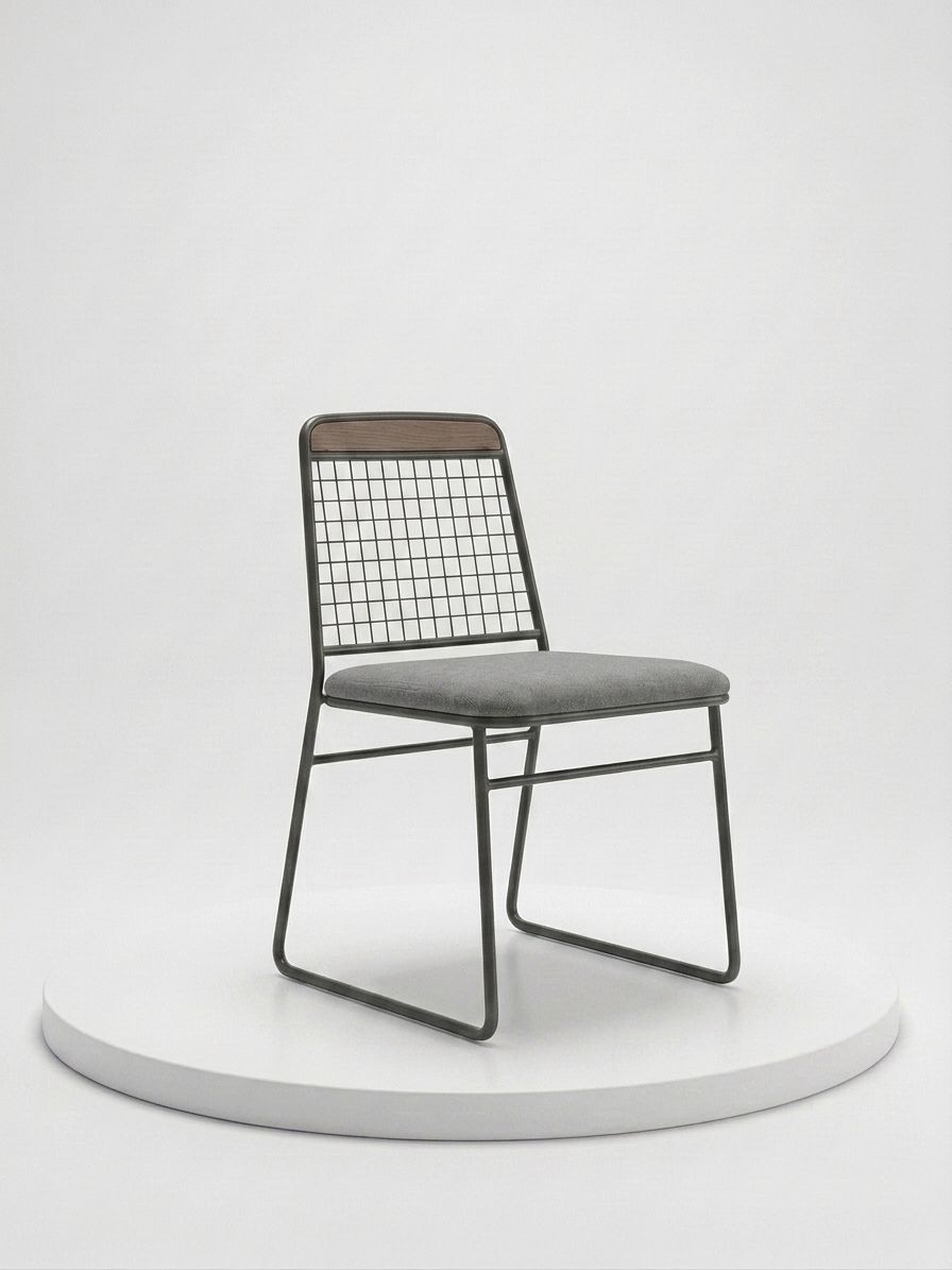Loft Metal Tel Sandalye - 2