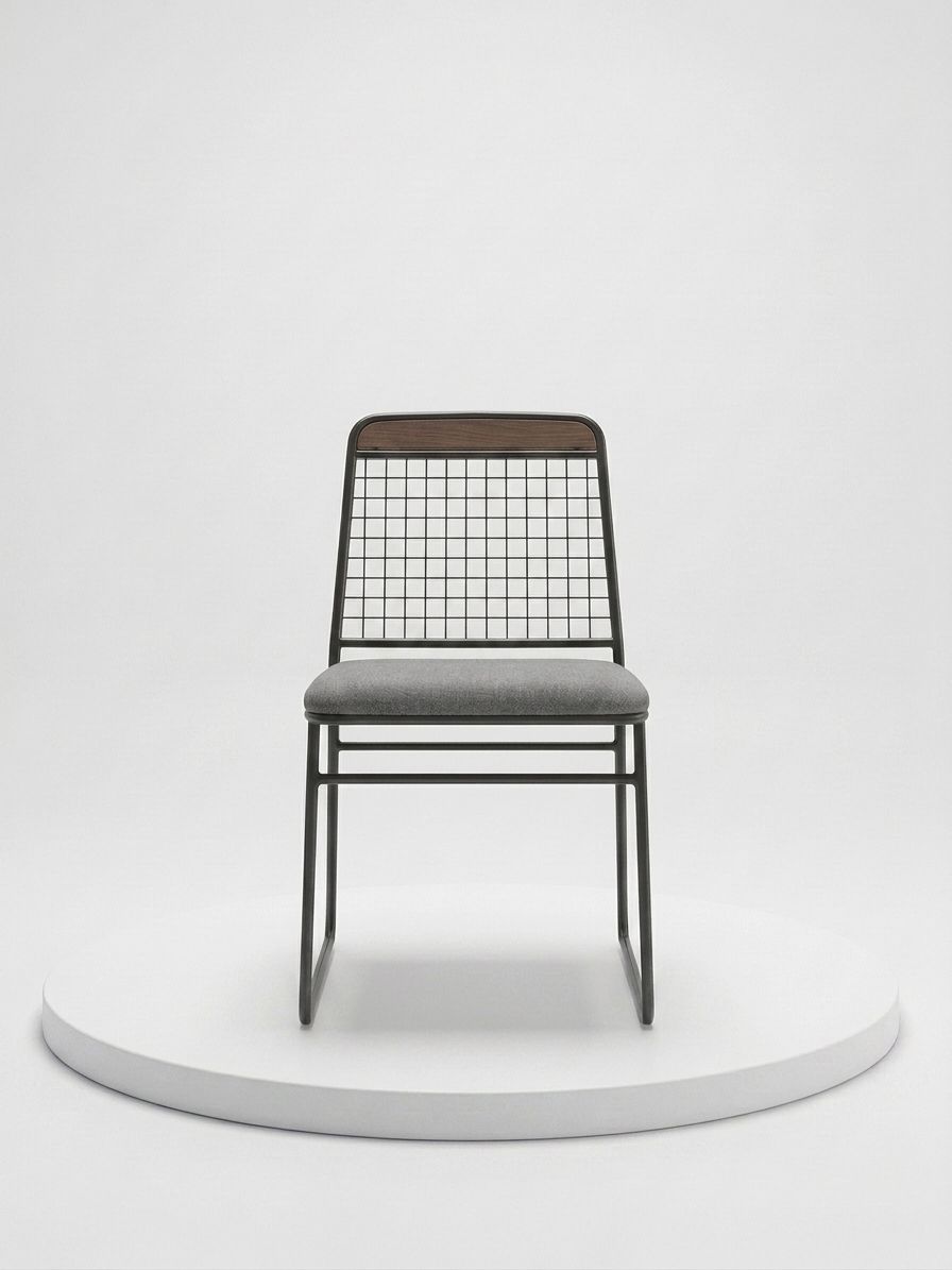 Loft Metal Tel Sandalye - 3