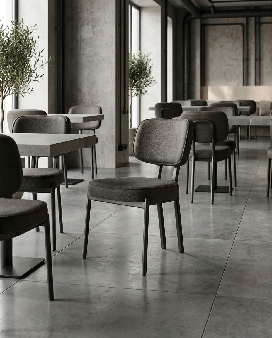 Luxe Metal Ayaklı Sandalye